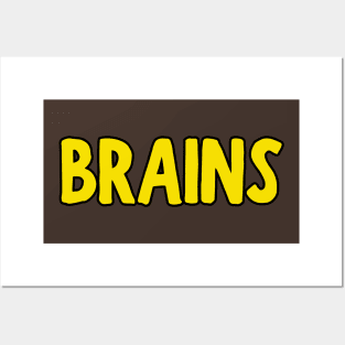 Brains Posters and Art